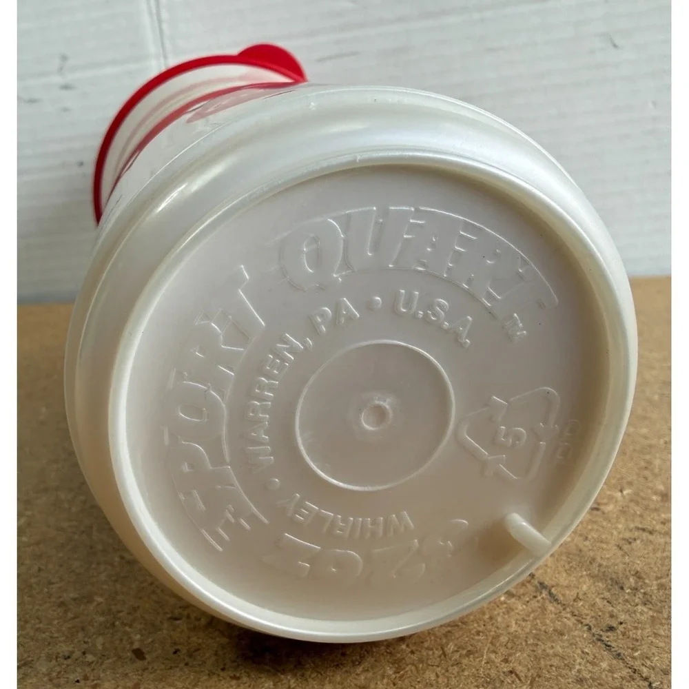 Rare Vintage Disney Characters Plastic Soda‎ Cup Sport Quart 8